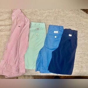 Vineyard vines boys 7/8 lot EUC
